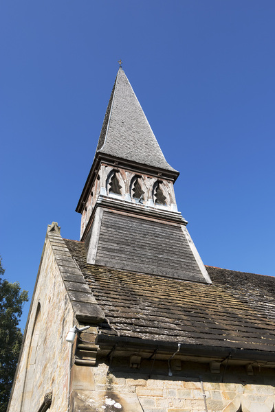 Small church steeple