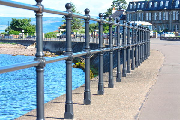 Largs seafront