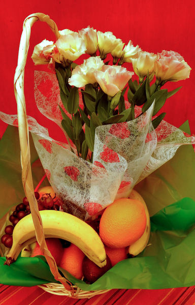 fruit & flower basket1