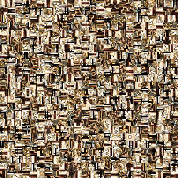 abstract brown mixed mosaic1