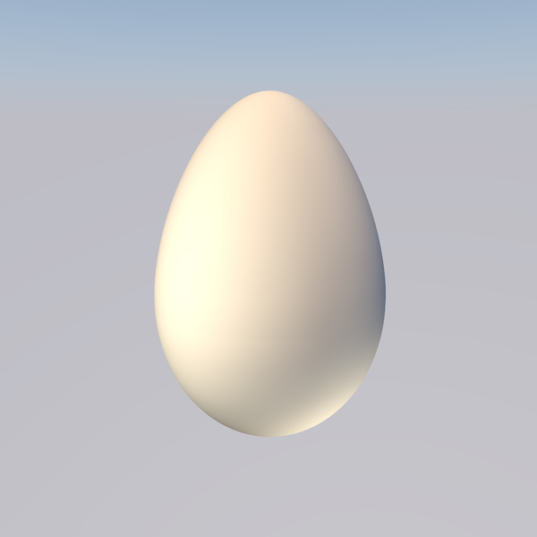 3D egg