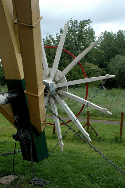 Wheel of a windmill