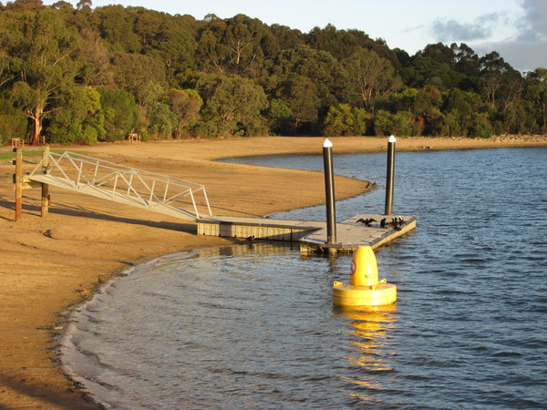 Jetty at Lysterfield Lake