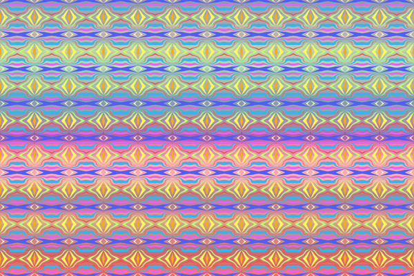 Multi-coloured pattern