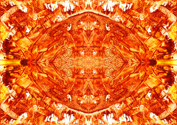 oranje abstract patroon: 