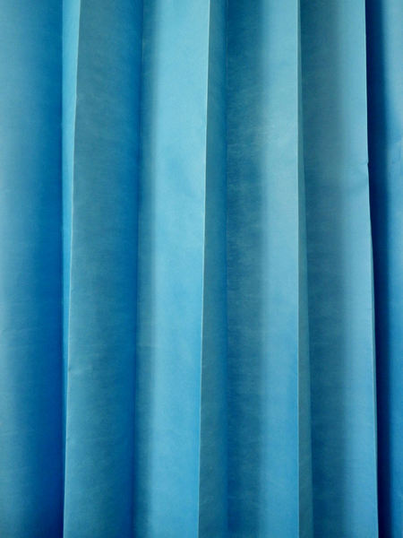 blue curtain folds1