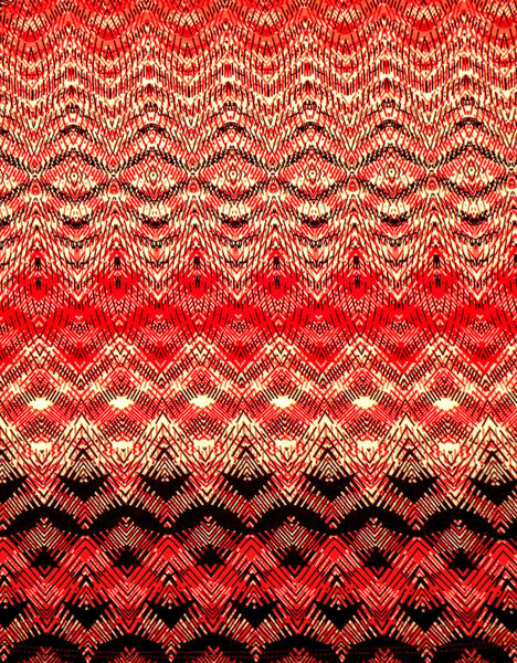 abstract line patterned fabric