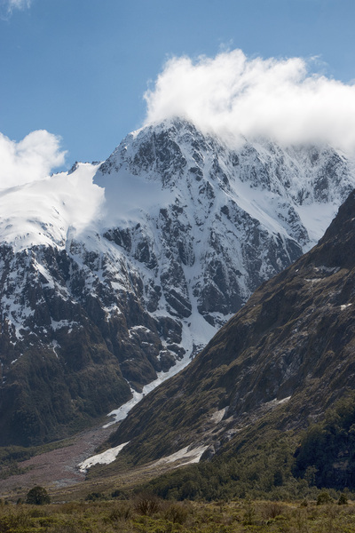 Snowy mountain