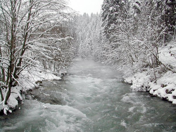 winter morning 1: Gerlos, Austria