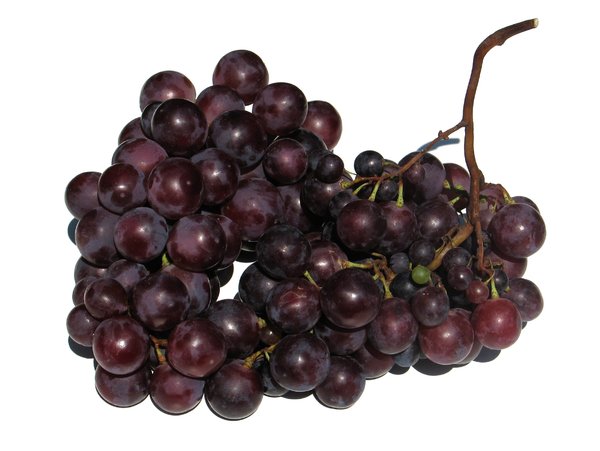 red grapes: none