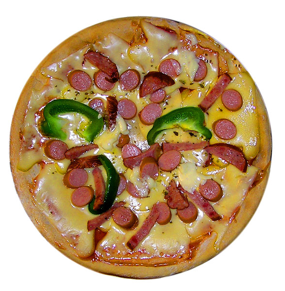 lekkere pizza: 