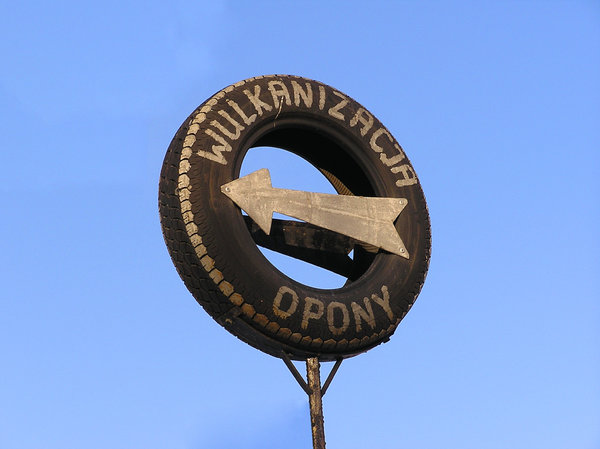 Vulcanization sign