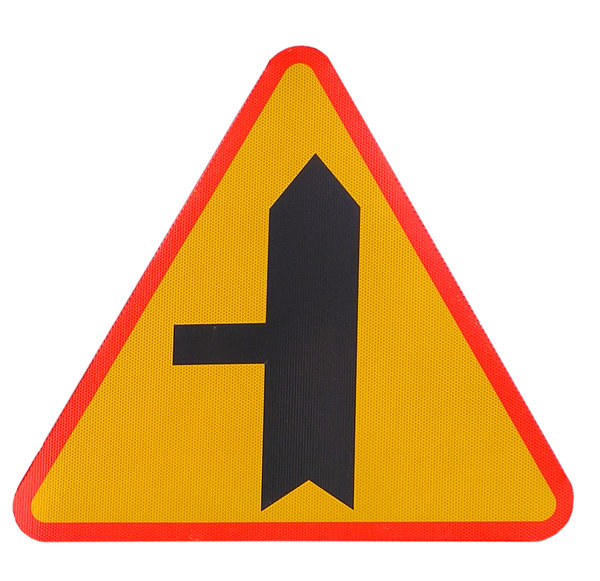 Minor Road Junction Sign