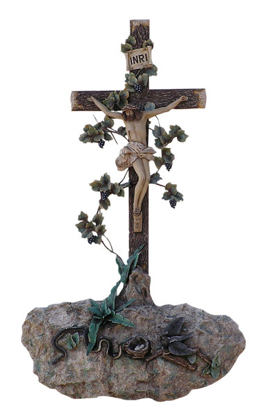 Jesus on a cross