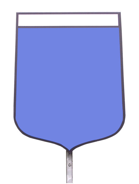 Shield sign