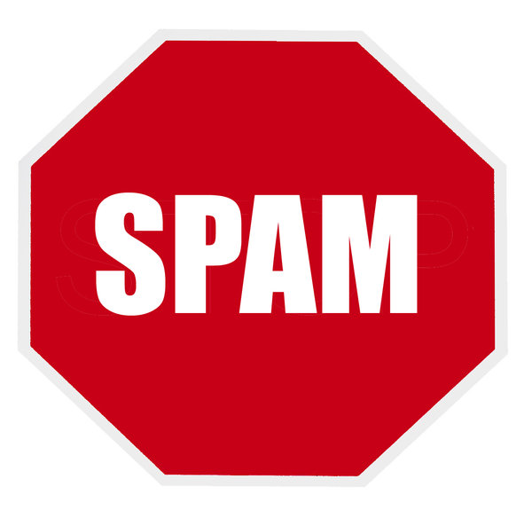 Stop Spam Sign