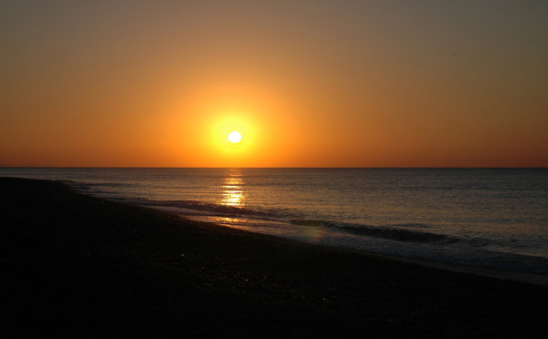 Sunrise: Sunrise on the beach