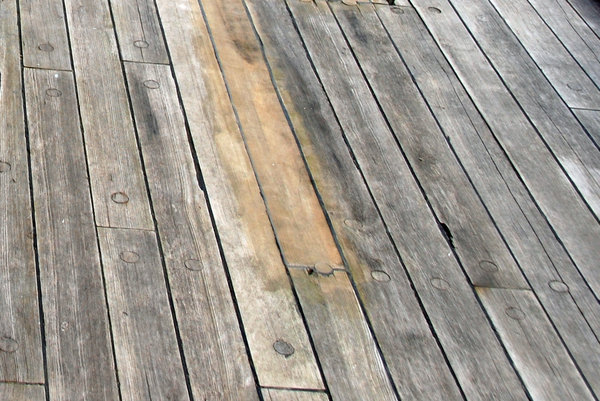Old sail deck pattern