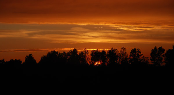 Sunset panoramic 3