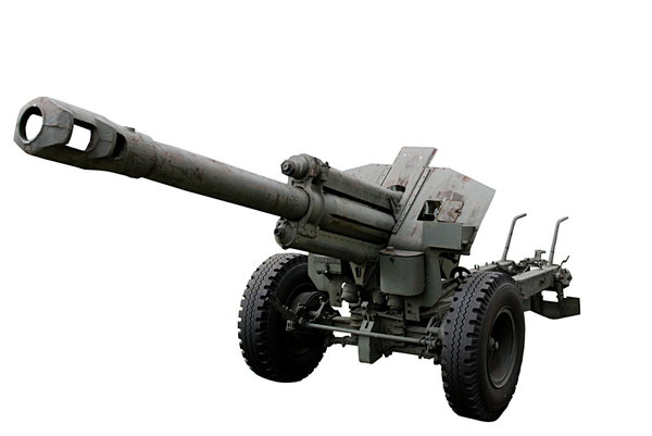 Isolated 152 mm howitzer Model