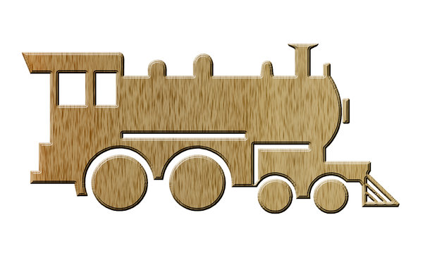 Steam locomotive pictogram 1