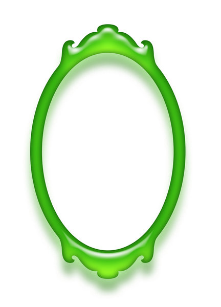 Oval  frame for mirror or imag: 