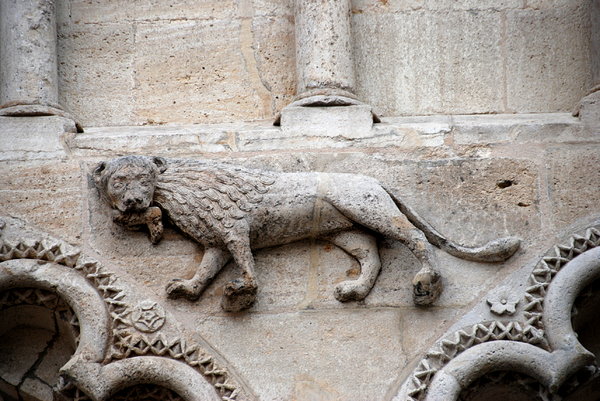 Decoration of gothic cathedral