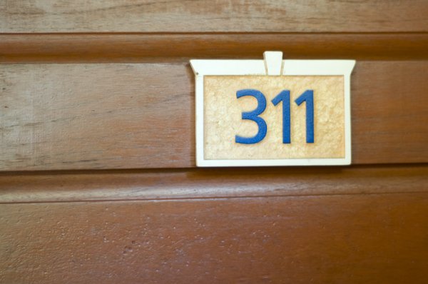 311: My door at the resort.