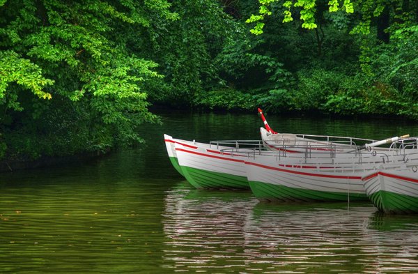 Rowboats - HDR: Generated from 3 pictures
