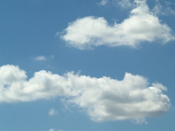 Nuvens de verão - Texture: 