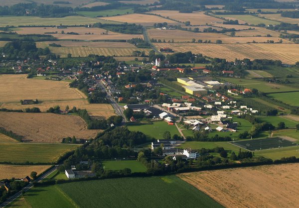 Airphoto - small village