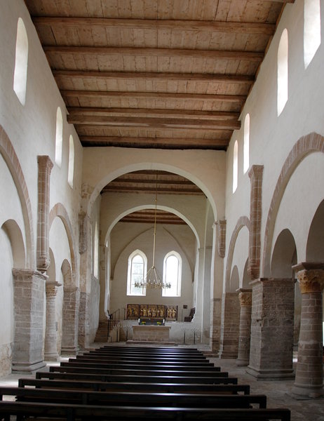 Inside Drübeck Abbey