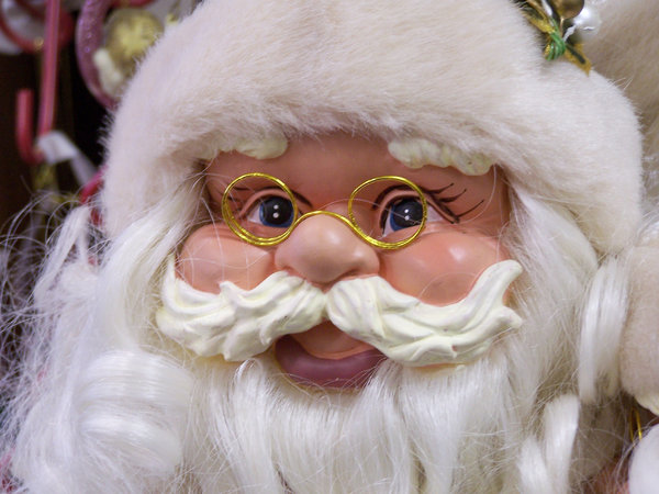 Santa's jolly face
