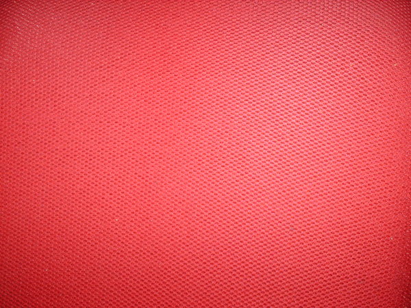 Red Fabric: Red fabric from my office chair!