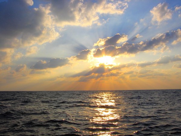 Burst: Sunset, Gulf Of Mexico