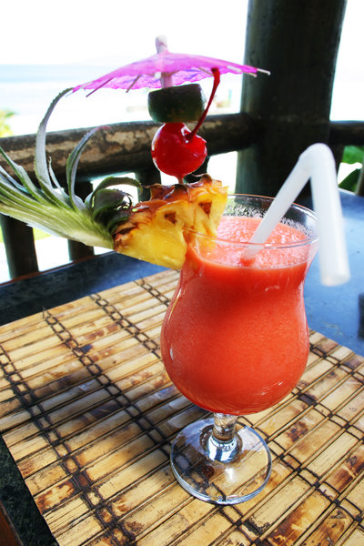 tropical drink: tropical drink