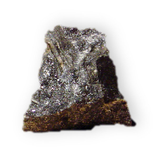 Stibnite in rock (2)