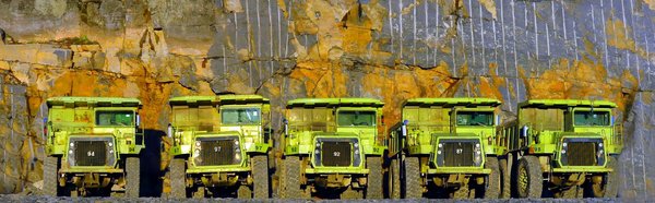 Mining Trucks Panaorama 2