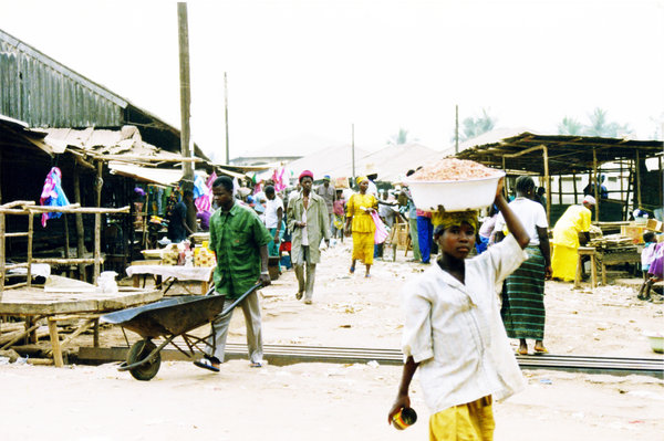 Sierra Leone Village and Marke