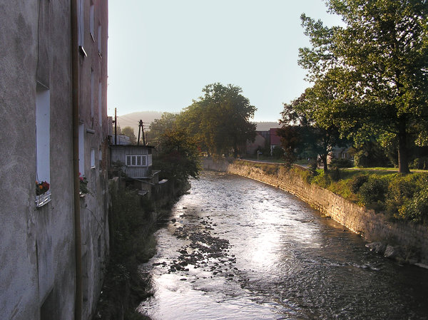 A river in Ladek Zdroj