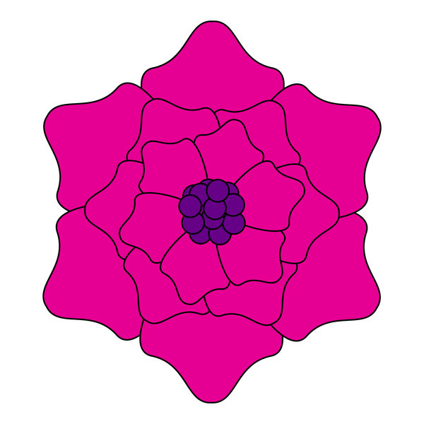 geometric flower 23