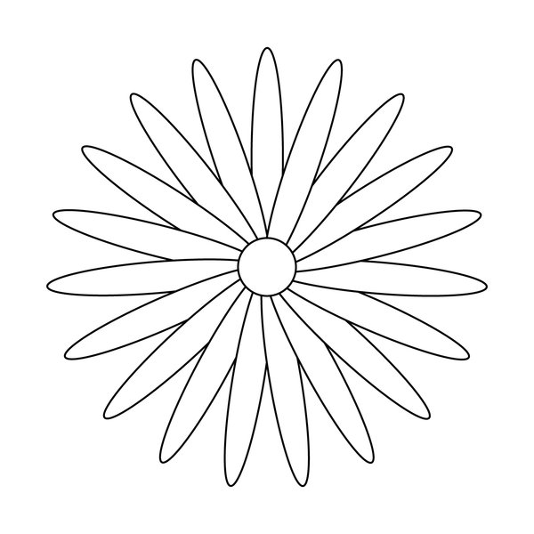 geometric flower 1
