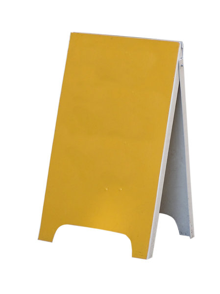 Yellow banner