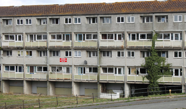 Abandoned flats