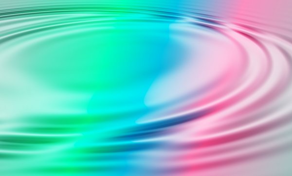 Water Ripples: Colourful gradient with rippled water effect. Great illustration.