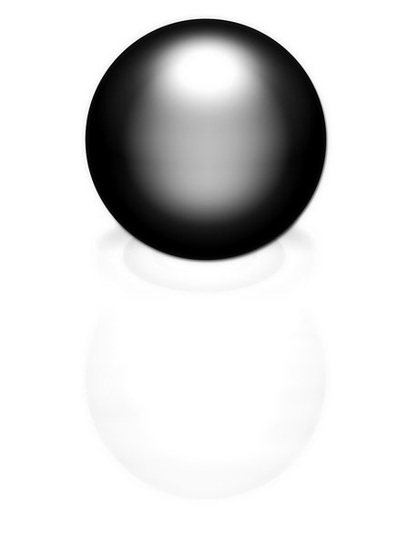Botón negro o Esfera: 