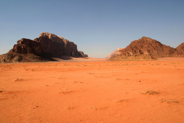 desert 5: Landscape of Jordan desert (Wadi rum)