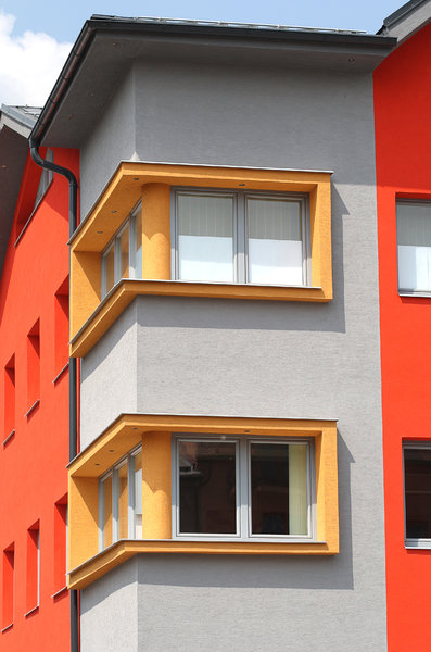 yellow window 2: modern building