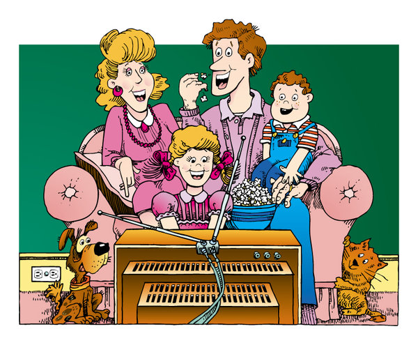 Family Time: Retro Cartoon Family Please purchase some of my art if you can.
Visit me at Dreamstime: 
https://www.dreamstime.com/billyruth03_info 
Billy Frank Alexander