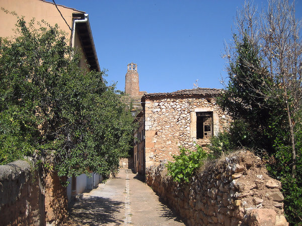 rural village: rural village in Spain